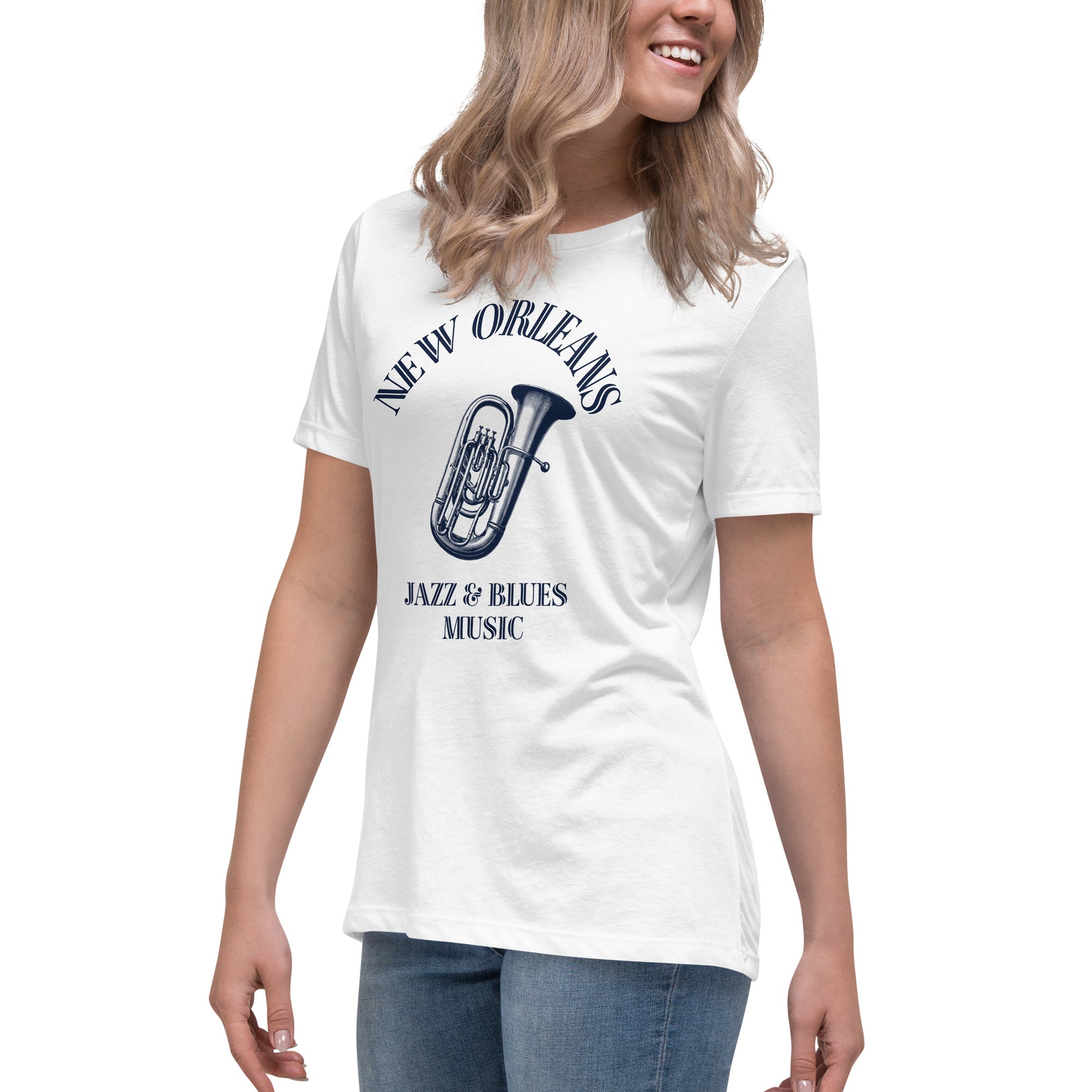 New Orleans Women's Relaxed T-Shirt - Activewear Well