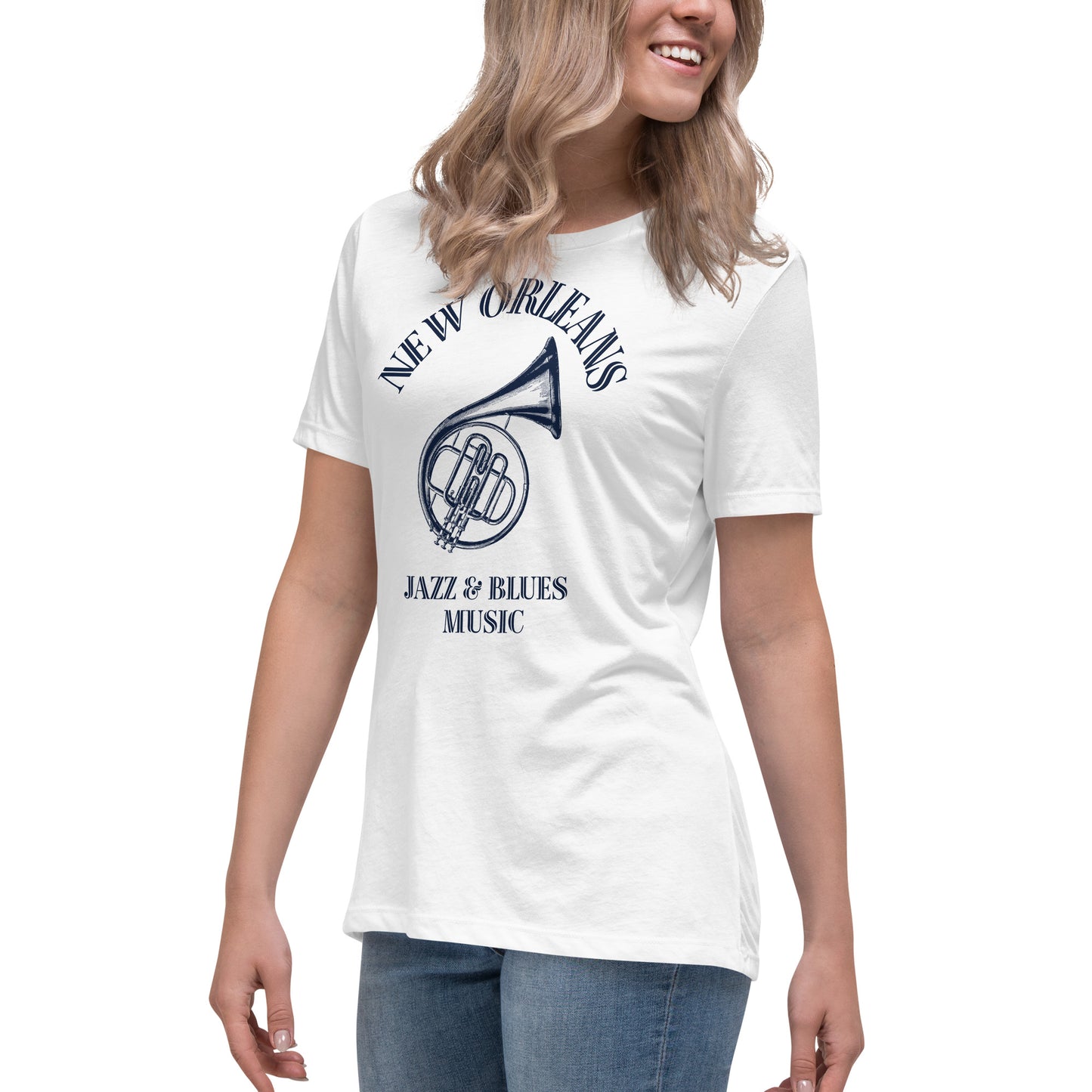 New Orleans MusicWomen's Relaxed T-Shirt - Activewear Well