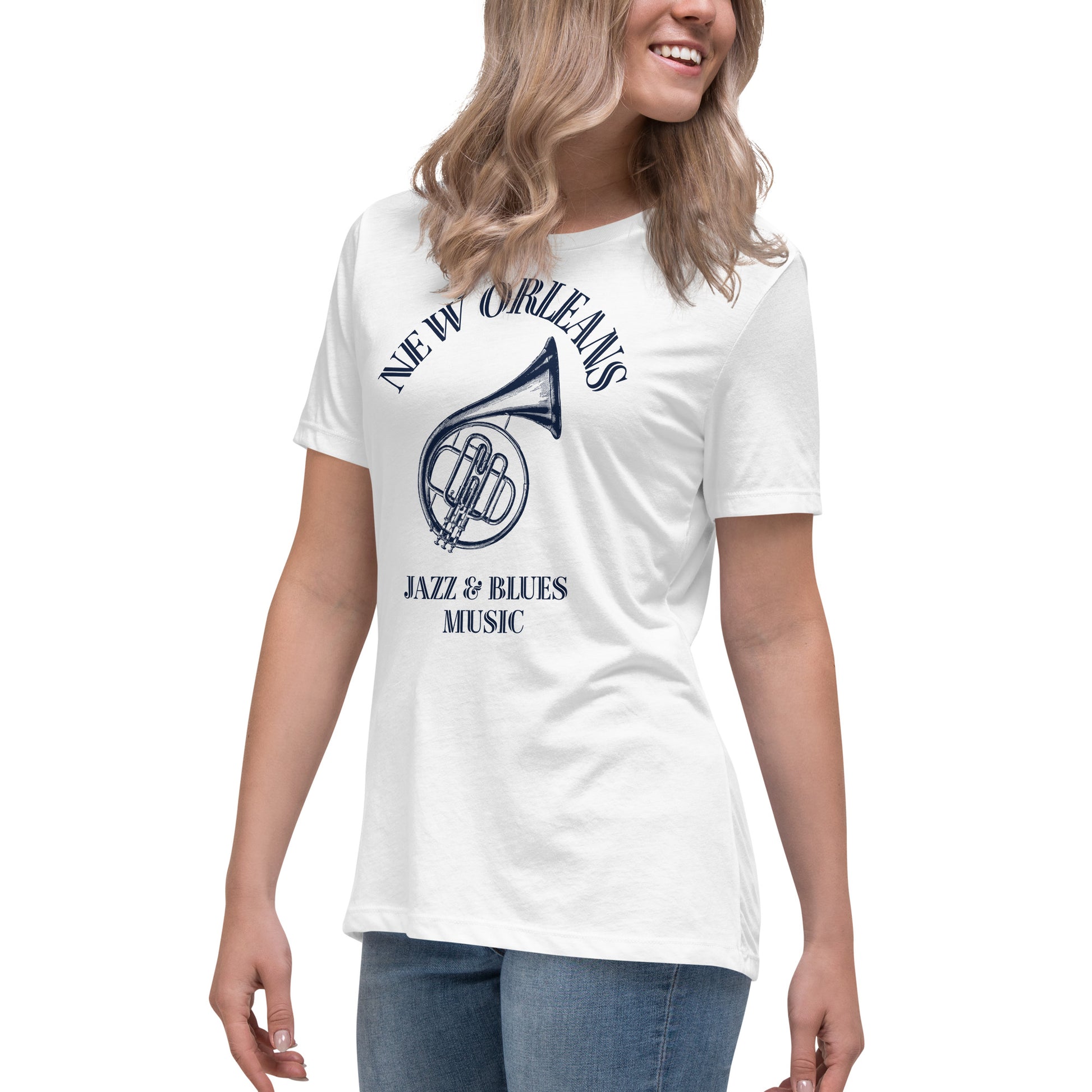 New Orleans MusicWomen's Relaxed T-Shirt - Activewear Well